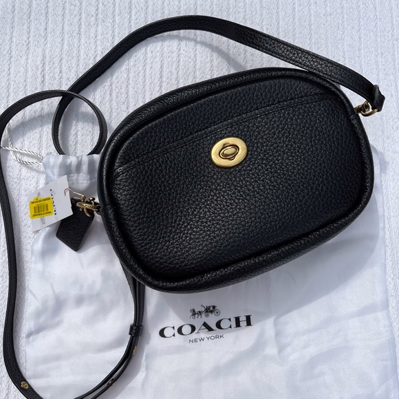 Coach Bags Coach Cross Body Camera Bag With Exterior Pockets In